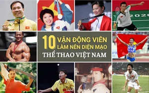 10 vận động viên làm nên diện mạo thể thao Việt Nam