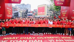 Gần 2 vạn người tham dự ngày chạy Olympic - Vì sức khỏe toàn dân - Vì an ninh Tổ quốc năm 2026