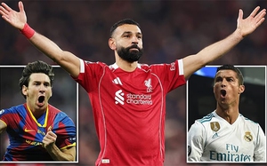 QUAN ĐIỂM: Chỉ Salah mới chen chân vào Top 3 với Messi và Ronaldo