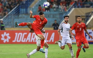 Quang Hải kiến tạo đẹp mắt để Xuân Mạnh đánh đầu ghi bàn 