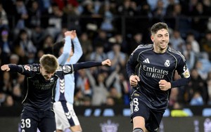 Thắng nghẹt thở phút bù giờ, Real Madrid lại gây áp lực với Barcelona trong cuộc đua vô địch La Liga