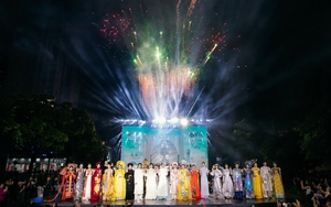 Vietnam Beauty Fashion Fest XIV: Tôn vinh vẻ đẹp Áo dài với thông điệp sống "Xanh"