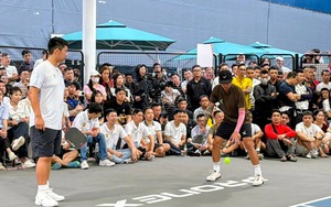 Cảnh giành giật quanh Quang Dương trên sân pickleball gây tranh cãi