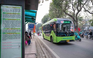 Từ 1/4, Hà Nội đưa vào vận hành 10 tuyến xe buýt điện với 288 phương tiện