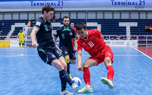 Futsal Việt Nam gặp khó trong trận tranh hạng ba