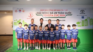 35 đội bóng tham dự Giải bóng đá U9 toàn quốc Toyota Cup 2026