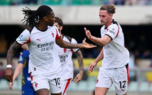 Thắng tối thiểu Verona, AC Milan trở lại vị trí nhì bảng Serie A