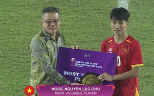 2 cầu thủ U17 Việt Nam được vinh danh sau khi vô địch giải Đông Nam Á