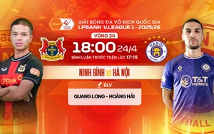 Link xem trực tiếp bóng đá Ninh Bình vs Hà Nội 18h00 hôm nay, V-League vòng 20