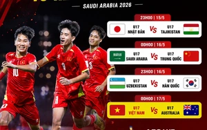 Xác định đối thủ của U17 Việt Nam tại tứ kết U17 châu Á 2026