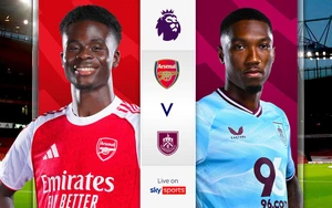 Lịch thi đấu bóng đá hôm nay 18/5: Trực tiếp Arsenal đấu với Burnley