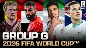 Lịch thi đấu World Cup 2026 - Bảng G