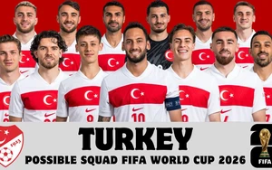 Đường tới World Cup 2026: Đội tuyển Thổ Nhĩ Kỳ