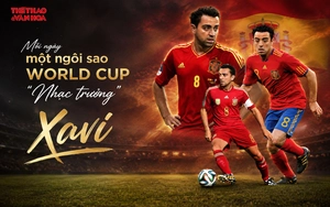 Mỗi ngày một ngôi sao World Cup: "Nhạc trưởng" Xavi