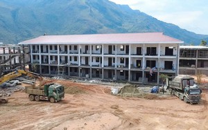 Quyết tâm đưa các công trình trường nội trú liên cấp về đích trước hạn