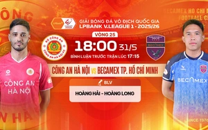 Link xem trực tiếp bóng đá CAHN vs Becamex TP.HCM 18h00 hôm nay, V-League vòng 25
