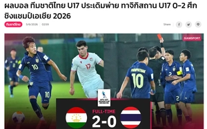 U17 Thái Lan thua sốc, báo nhà chỉ thẳng tội đồ, CĐV đành tự an ủi
