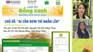 Lan tỏa từ ruộng đồng: Ý nghĩa bền vững của cuộc thi "Đồng xanh - Không khí sạch"