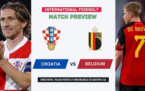 Nhận định Croatia vs Bỉ 23h00 ngày 2/6, giao hữu tiền World Cup 2026
