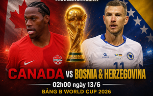Nhận định Canada vs Bosnia 02h00 ngày 13/6, bảng B World Cup 2026: Chiến thắng cho chủ nhà