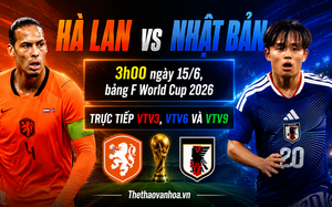 Dự đoán tỉ số trận đấu Hà Lan vs Nhật Bản (Bảng F World Cup 2026): Đại chiến cân não