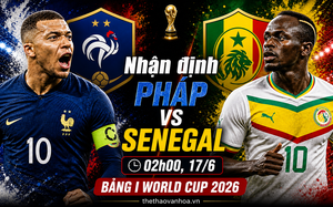 Nhận định Pháp vs Senegal 02h00 ngày 17/6, bảng D World Cup 2026: Les Bleus khẳng định sức mạnh