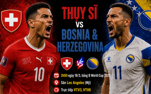 Nhận định Thụy Sĩ vs Bosnia & Herzegovina (2h00, 19/6) bảng B World Cup 2026: Lực lượng, đối đầu, tỷ lệ chiến thắng