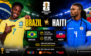 Nhận định Brazil vs Haiti (7h30, 20/6), bảng C World Cup 2026: Lực lượng, đối đầu, tỷ lệ chiến thắng