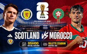 TRỰC TIẾP bóng đá Scotland vs Morocco 5h00 hôm nay 20/6, bảng C World Cup 2026