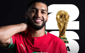 Tuyển thủ Maroc gây sốt World Cup 2026 với kỷ lục ghi bàn siêu tốc