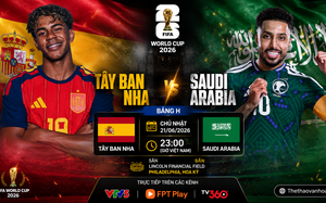 Nhận định Tây Ban Nha vs Saudi Arabia (23h00, 21/6) World Cup 2026 bảng H: Lực lượng, đối đầu, tỷ lệ chiến thắng