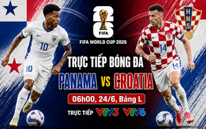 TRỰC TIẾP bóng đá Panama vs Croatia: Modric, Perisic đá chính