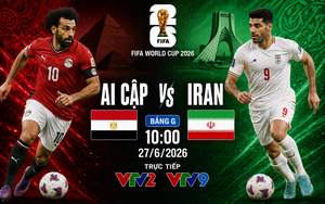 Nhận định Ai Cập vs Iran (10h00 ngày 27/6), bảng G World Cup 2026: Lực lượng, đối đầu, tỷ lệ chiến thắng