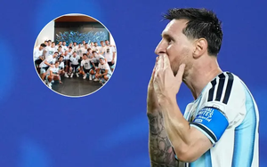Messi gửi lời tri ân sau khi nhận quà sinh nhật đặc biệt từ đồng đội