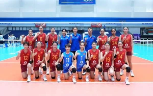 Lịch thi đấu bóng chuyền U18 nữ châu Á hôm nay 1/7: U18 Việt Nam ra quân