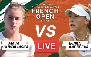 Link xem trực tiếp Roland Garros 2026 hôm nay 6/6