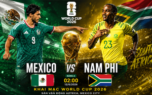 Nhận định Mexico vs Nam Phi 2h00 ngày 12/6, bảng A World Cup 2026: Bữa tiệc ngày khai mạc