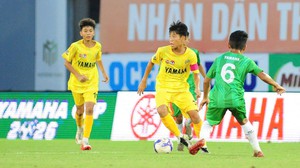 Giải bóng đá U13 toàn quốc Yamaha Cup 2026: Thể Công Viettel và SLNA vào chung kết