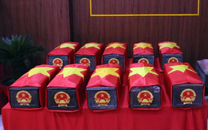 Đã quy tập 93 bộ hài cốt liệt sĩ và 2 bộ hài cốt liệt sĩ tập thể tại Công viên Lê Thị Riêng