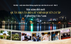 Một năm đổi mới quản trị văn hóa từ chính quyền 2 cấp ở phường Cửa Nam