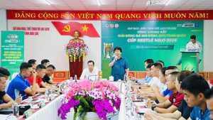 24 đội bóng tranh tài tại VCK giải U11 toàn quốc Cúp Nestlé MILO 2026