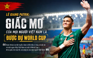 Lê Giang Patrik: "Giấc mơ của mọi người Việt Nam là được dự World Cup"