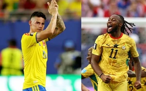 VTV5 VTV6 trực tiếp bóng đá World Cup 2026 hôm nay ngày 4/7/2026: Colombia vs Ghana