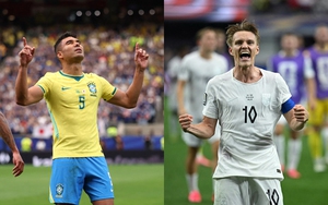 Cuộc chiến ngôi sao Brazil vs Na Uy (vòng 16 đội World Cup 2026): Để ngăn Haaland, Casemiro phải chặn đứng Odegaard