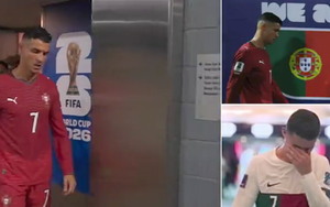 Khoảnh khắc cô độc trong đường hầm khép lại hành trình World Cup của Ronaldo