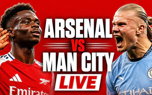 Link xem trực tiếp bóng đá Arsenal vs Man City 21h00 hôm nay, Siêu cúp Anh