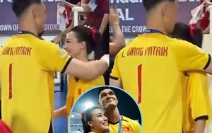 MC Hoàng Oanh và Patrik Lê Giang: Từ những ‘manh mối’ hẹn hò đến cái ôm trên sân Mỹ Đình