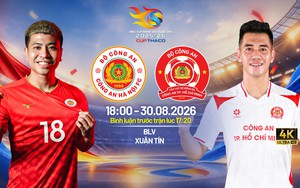 Lịch thi đấu bóng đá hôm nay 30/8: Trực tiếp Siêu cúp quốc gia 2026