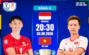 Link xem trực tiếp bóng đá ASEAN Cup 2026 hôm nay ngày 3/8: Việt Nam vs Indonesia