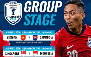 Lịch thi đấu ASEAN Cup 2026: Lượt cuối vòng bảng
